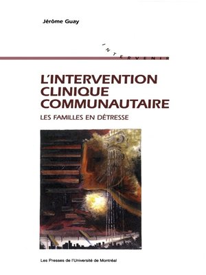 cover image of L'intervention clinique communautaire